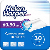 Купить helen harper (хелен харпер) пеленка впитывающая базик 60х90см, 30 шт в Дзержинске