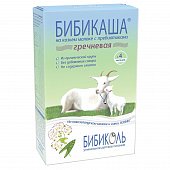 Купить бибиколь каша на козьем молоке гречневая с 4 месяцев, 200г в Дзержинске