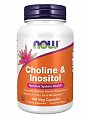 Купить now foods (нау фудс) холин+инозитол, капсулы 100 шт бад в Дзержинске