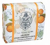 Купить la florentina (ла флорентина) мыло апельсин и дикий фенхель 106 г в Дзержинске