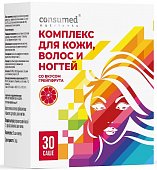 Купить витамины и минералы для волос, кожи, ногтей консумед (consumed), саше-пакетики 5г, 30 шт бад в Дзержинске