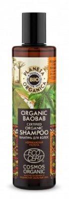 Купить планета органика (planeta organica) organic baobab шампунь для волос, 280мл в Дзержинске