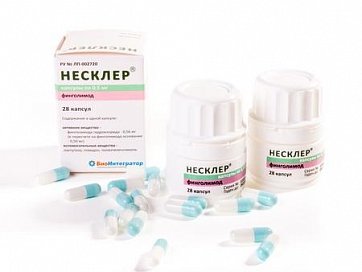 Несклер, капсулы 0,5мг, 28 шт