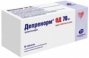 Купить депренорм од, таблетки с пролонгированным высвобождением, покрытые пленочной оболочкой 70мг, 60 шт в Дзержинске