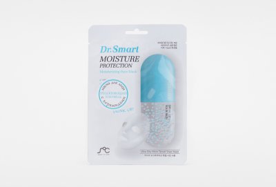 Купить dr. smart (др.смарт) moisture protection маска тканевая для лица увлажняющая с керамидами, 1 шт в Дзержинске