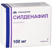Купить силденафил, таблетки, покрытые пленочной оболочкой 100мг, 4 шт в Дзержинске