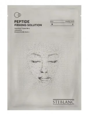 Купить steblanc (стебланк) маска для лица тканевая укрепляющая с пептидами, 1 шт в Дзержинске