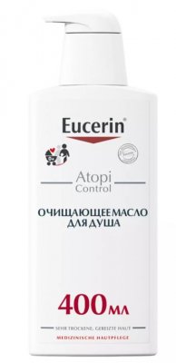 Купить eucerin atopicontrol (эуцерин) масло для душа очищающее 400 мл в Дзержинске