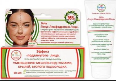 Купить dr. kirov (доктор киров), гель «тонус-лимфодренаж лица»  - туба, 60 мл в Дзержинске