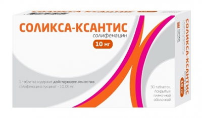 Купить соликса-ксантис, таблетки, покрытые пленочной оболочкой 10мг, 30 шт в Дзержинске