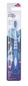 Купить smile expert (смайл эксперт) кидс зубная щетка для детей с присоской 2450 с 2 лет, мягкая, цвет голубой в Дзержинске