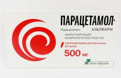 Купить парацетамол-альтфарм, суппозитории ректальные 500мг, 10 шт в Дзержинске
