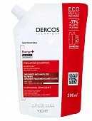 Купить vichy dercos (виши) шампунь против выпадения волос energy+, 500 мл 1 шт eco-refill сменный блок в Дзержинске