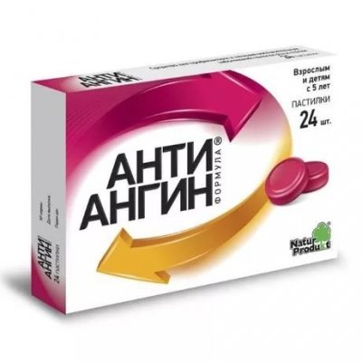 Купить анти-ангин формула, пастилки для рассасывания, 24 шт в Дзержинске