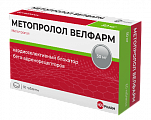 Купить метопролол-велфарм, таблетки 50мг, 60 шт в Дзержинске