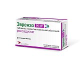 Купить эврензо, таблетки, покрытые оболочкой 50мг, 12 шт в Дзержинске