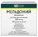 Купить мельдоний, раствор для инъекций 100мг/мл, ампулы 5мл, 10 шт в Дзержинске