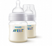 Купить avent (авент) бутылочка для кормления с 0 мес anti-colic 125 мл 2 шт (scf810/27) в Дзержинске