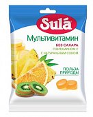 Купить зула (sula) леденцы для диабетиков мультивитамины, 60г в Дзержинске
