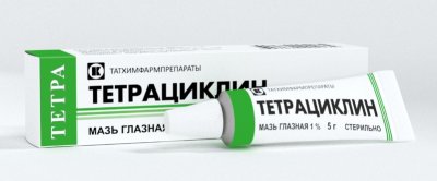 Купить тетрациклин, мазь глазная 1%, туба 5г в Дзержинске
