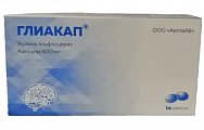 Купить глиакап, капсулы 400мг, 56 шт в Дзержинске
