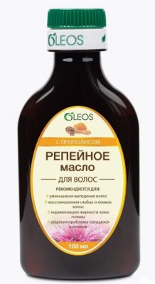 Купить oleos (олеос) масло репейное прополис, 100мл в Дзержинске