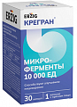 Купить erzig (эрциг) крегран микроферменты 10000 ед, капсулы массой 230 мг 30 шт бад  в Дзержинске