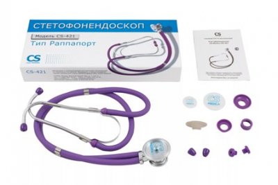 Купить стетофонендоскоп cs medica cs-421 (фиолет) в Дзержинске