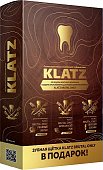 Купить klatz (клатц) набор для мужчин зубная паста коньяк, виски и ром 75мл №3+зубная щетка жесткая в Дзержинске