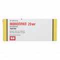 Купить моноприл, таблетки 20мг, 28 шт в Дзержинске