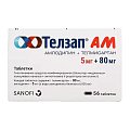 Купить телзап ам, таблетки 5мг+80мг, 56 шт в Дзержинске