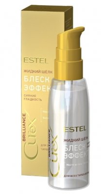 Купить estel (эстель) жидкий шелк для всех типов волос curex brilliance, 100мл в Дзержинске