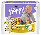 Купить bella baby happy (белла) подгузники 4+ макси+ 9-20кг 25 шт в Дзержинске