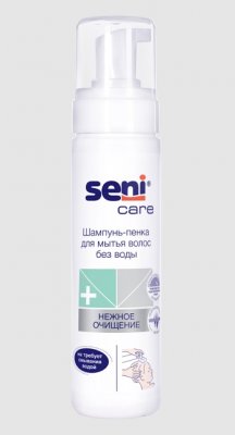 Купить seni care (сени кеа) шампунь-пенка для мытья волос без воды 200 мл в Дзержинске