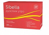 Купить sibella (сибелла) дуослим утро, капсулы 300мг, 30 шт бад в Дзержинске