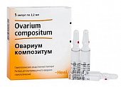 Купить овариум композитум, раствор для внутримышечного введения гомеопатический 2,2мл, ампулы 5шт в Дзержинске