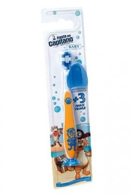 Купить pasta del сapitano (паста дель капитано) зубная щетка детская baby 3+ soft/мягкая 1 шт. в Дзержинске
