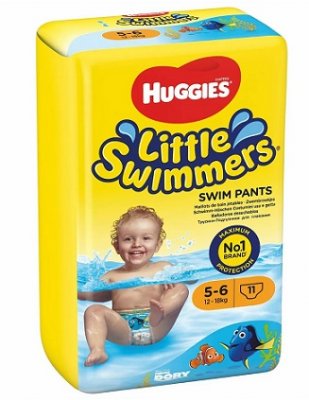 Купить huggies (хаггис) подгузники для плавания little swimmers 5-6 (12-18кг), 11 шт в Дзержинске