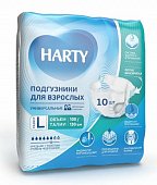 Купить харти (harty) подгузники для взрослых large р.l, 10шт в Дзержинске