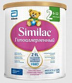 Купить симилак (similac) гипоаллергенный 2 смесь молочная 6-12 мес, 375г в Дзержинске
