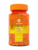 Купить tetralab (тетралаб) витамин д3+к2, таблетки, покрытые оболочкой 165мг, 60 шт бад в Дзержинске