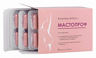 Купить мастопроф фитосбор фитол-1, капсулы 30шт бад в Дзержинске