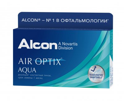 Купить контактные линзы air optix aqua, 6 pk в Дзержинске