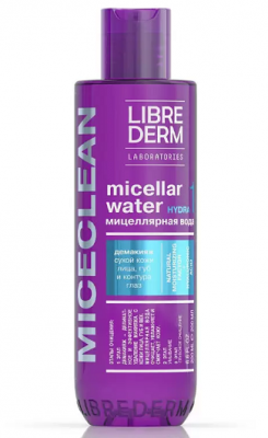 Купить librederm miceclean hydra (либридерм) вода для сухой кожи лица, 200мл в Дзержинске