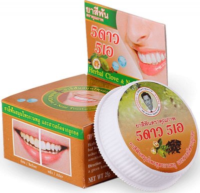 Купить 5 star cosmetic (5 стар косметик) зубная паста травяная с экстрактом нони, 25г в Дзержинске