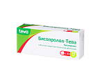 Купить бисопролол-тева, таблетки, покрытые пленочной оболочкой 10мг, 30 шт в Дзержинске