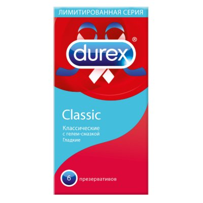 Купить durex (дюрекс) презервативы classic 6шт в Дзержинске