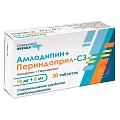 Купить амлодипин+периндоприл-сз, таблетки 10мг+8мг, 30 шт в Дзержинске