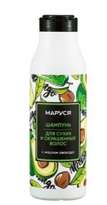 Купить marussia (маруся) шампунь для сухих и окрашенных волос с маслом авокадо 400 мл в Дзержинске