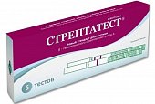 Купить стрептатест экспресс-тест для диагностики стрептококка группы а 5 шт в Дзержинске